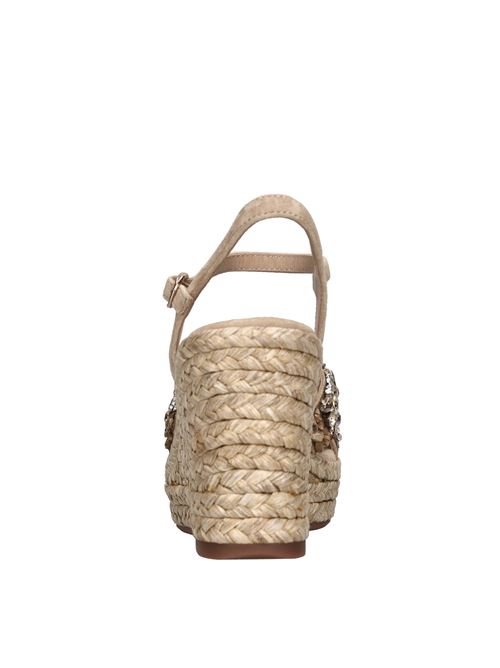 Sandali in pelle strass e pietre ALMA EN PENA | V251278 SUEDESAND